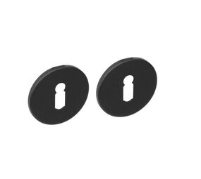 Intersteel Sleutelrozet geborsteld RVS mat zwart Intersteel Sleutelrozet geborsteld RVS mat zwart