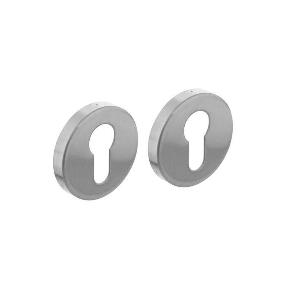 Intersteel Cilinderrozet rond verdekt geborsteld RVS Intersteel Cilinderrozet rond verdekt geborsteld RVS