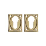 Intersteel Cilinderrozetten messing getrommeld Intersteel Cilinderrozetten messing getrommeld