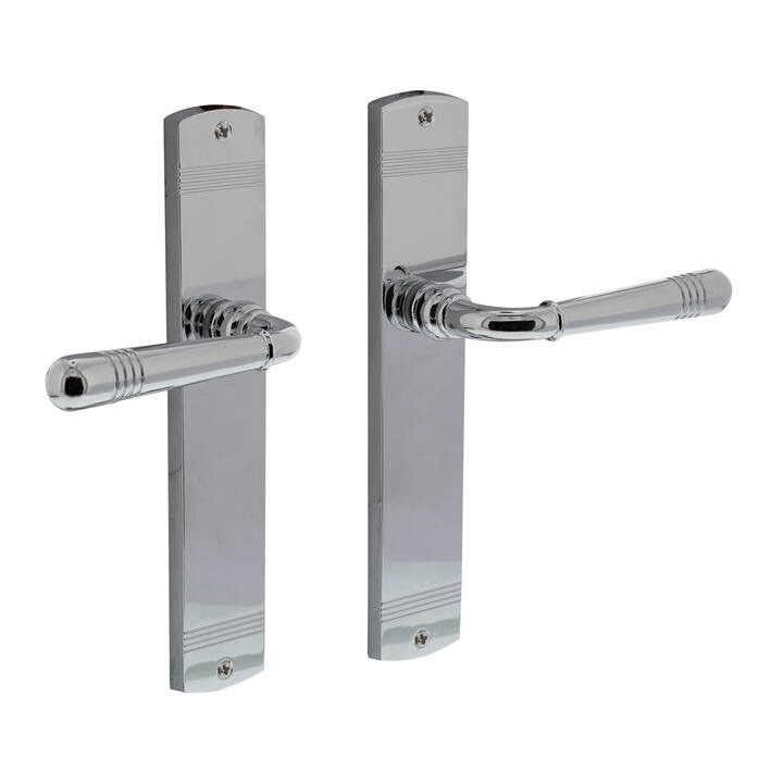 Intersteel Deurklink Helena op schild blind chroom