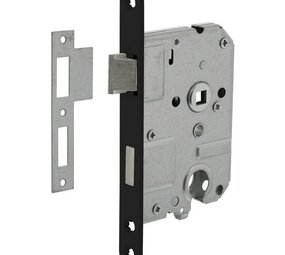 Intersteel Woningbouw cilinder dag- en nachtslot zwart 55 mm Intersteel Woningbouw cilinder dag- en nachtslot zwart 55 mm