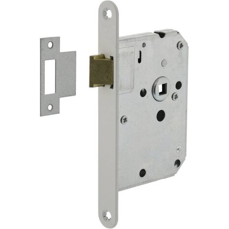 Intersteel Woningbouw loopslot wit - voor binnendeur - Intersteel Intersteel Woningbouw loopslot wit - voor binnendeur - Intersteel
