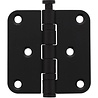 Intersteel Kogellagerscharnier 76x76mm RVS mat zwart afgerond tot 50 kilo - Intersteel Intersteel Kogellagerscharnier 76x76mm RVS mat zwart afgerond tot 50 kilo - Intersteel