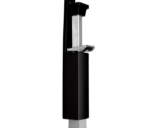 Dulimex Luxe deurvastzetter schootuitslag van 60 mm zwart