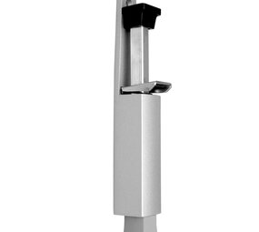 Dulimex Luxe deurvastzetter schootuitslag van 60 mm met F1 finish