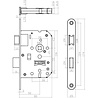 Intersteel Woningbouw klavier dag- en nachtslot geborsteld rvs 55 mm - voor binnendeur Intersteel Woningbouw klavier dag- en nachtslot geborsteld rvs 55 mm - voor binnendeur