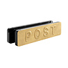 Homebox Front voor Homebox buitenklep getrommeld messing Homebox Front voor Homebox buitenklep getrommeld messing