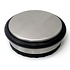 Deurstopper vloermodel losse schijf Ø92x40 mm RVS finish Deurstopper vloermodel losse schijf Ø92x40 mm RVS finish