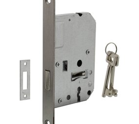 Intersteel Woningbouw klavier kastslot geborsteld rvs