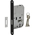 Woningbouw klavier kastslot zwart 55 mm Woningbouw klavier kastslot zwart 55 mm