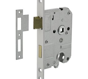 Intersteel Woningbouw cilinder dag- en nachtslot wit 55 mm