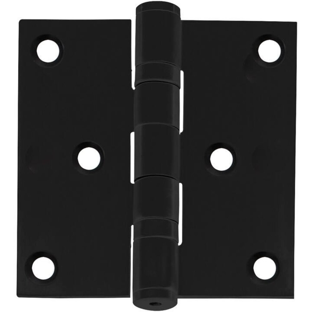 Intersteel Kogellagerscharnier rechte hoeken 76x76mm RVS zwart tot 50 kilo Intersteel Kogellagerscharnier rechte hoeken 76x76mm RVS zwart tot 50 kilo