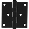 Intersteel Kogellagerscharnier rechte hoeken 76x76mm RVS zwart tot 50 kilo Intersteel Kogellagerscharnier rechte hoeken 76x76mm RVS zwart tot 50 kilo