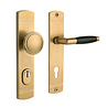 De Oude Deurklink Retro buitendeurbeslag knop/klink PC92 getrommeld messing lookmet kerntrekbeveiliging | De Oude Deurklink De Oude Deurklink Retro buitendeurbeslag knop/klink PC92 getrommeld messing lookmet kerntrekbeveiliging | De Oude Deurklink