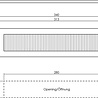 Intersteel Brievenbus en tochtwering getrommeld RVS Intersteel Brievenbus en tochtwering getrommeld RVS