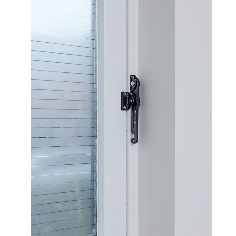 Intersteel SecuMax raamuitzetter binnendraaiend zwart Intersteel SecuMax raamuitzetter binnendraaiend zwart