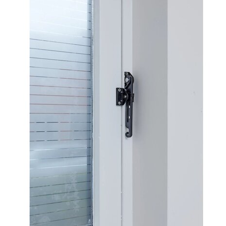 Intersteel SecuMax raamuitzetter binnendraaiend zwart Intersteel SecuMax raamuitzetter binnendraaiend zwart