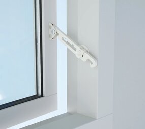 Intersteel SecuMax raamuitzetter buitendraaiend wit Intersteel SecuMax raamuitzetter buitendraaiend wit