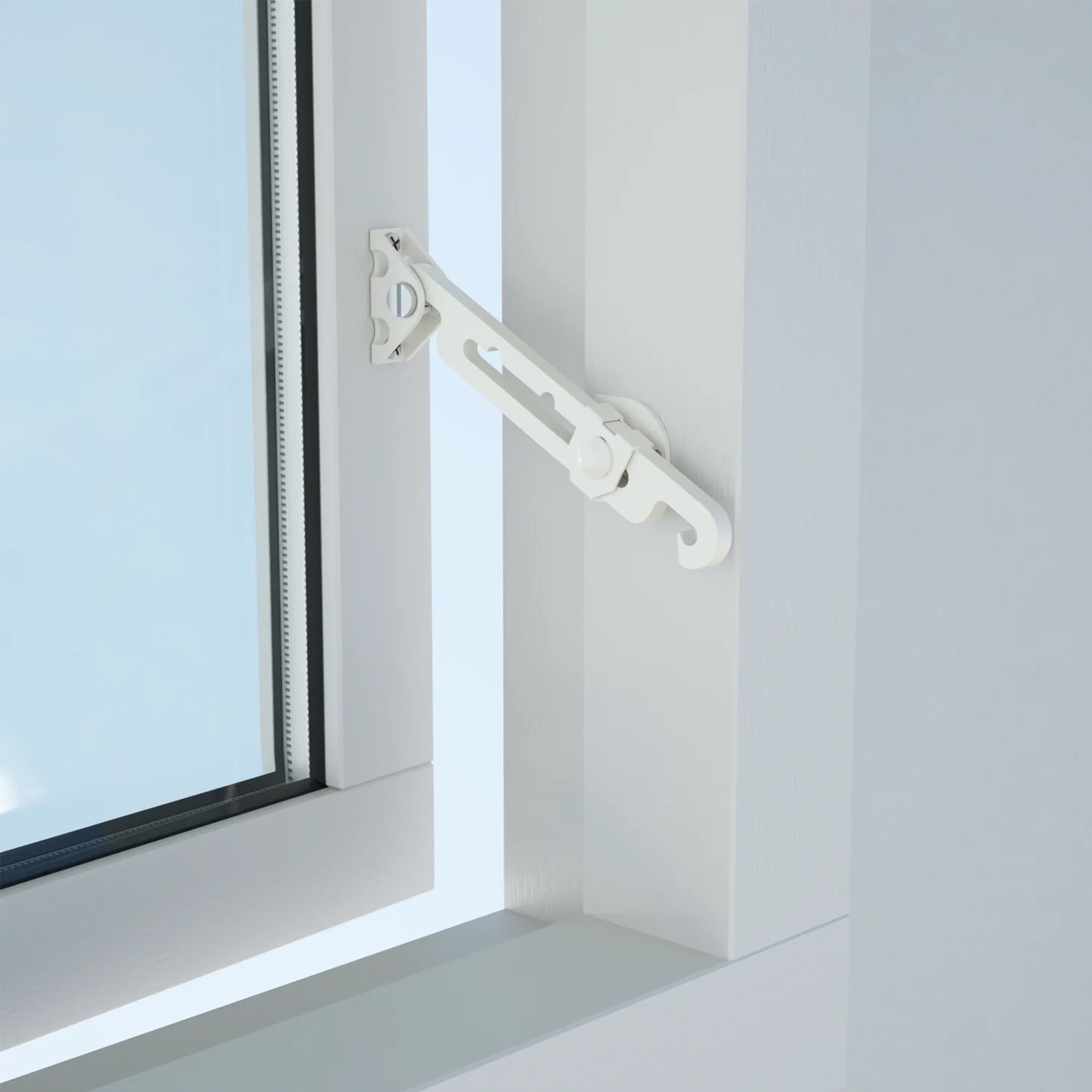 Intersteel SecuMax raamuitzetter buitendraaiend wit