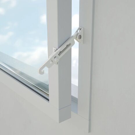 Intersteel SecuMax raamuitzetter binnendraaiend wit Intersteel SecuMax raamuitzetter binnendraaiend wit
