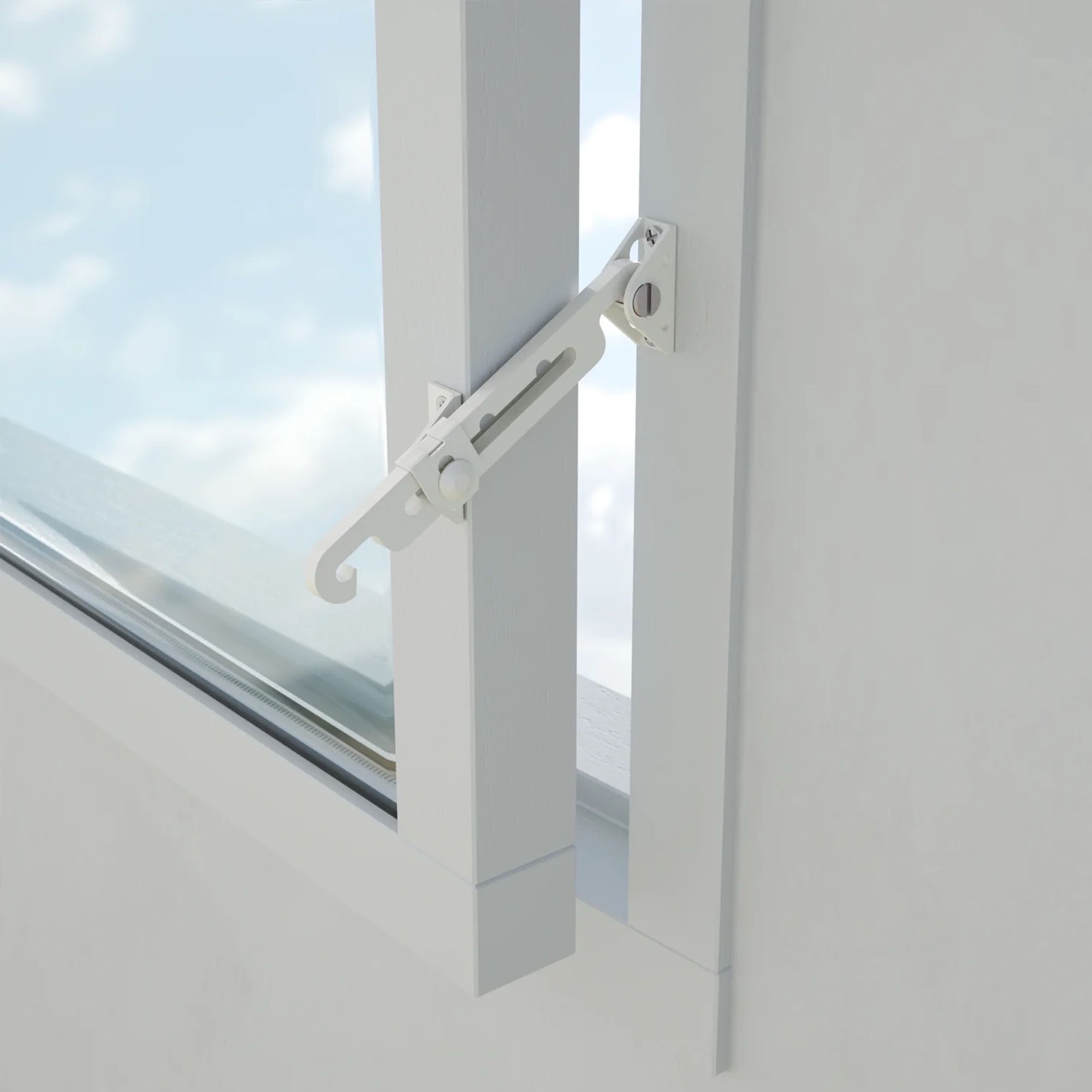 Intersteel SecuMax raamuitzetter binnendraaiend wit