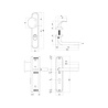 Intersteel SKG3 veiligheidsbeslag Luzern deurgreep/klink PC 92mm met kerntrekbeveiliging PVD messing getrommeld Intersteel SKG3 veiligheidsbeslag Luzern deurgreep/klink PC 92mm met kerntrekbeveiliging PVD messing getrommeld