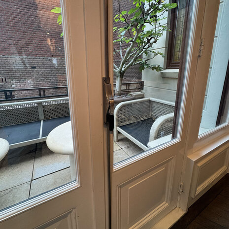De Oude Deurklink Deur espagnolet Klassiek mat nikkel met stangenset 2x150cm | De Oude Deurklink - retro jaren 30 De Oude Deurklink Deur espagnolet Klassiek mat nikkel met stangenset 2x150cm | De Oude Deurklink - retro jaren 30