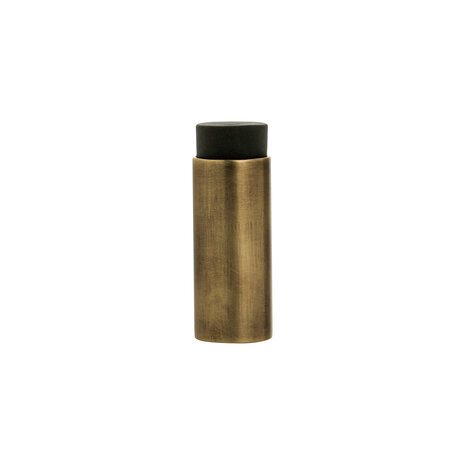 De Oude Deurklink Deurstopper wandmontage 60x22 mm antiek messing
