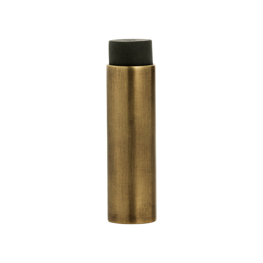De Oude Deurklink Deurstopper wandmontage 80x22 mm antiek messing De Oude Deurklink Deurstopper wandmontage 80x22 mm antiek messing
