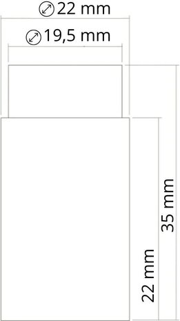 De Oude Deurklink Deurstopper wandmontage 35x22 mm antiek messing De Oude Deurklink Deurstopper wandmontage 35x22 mm antiek messing