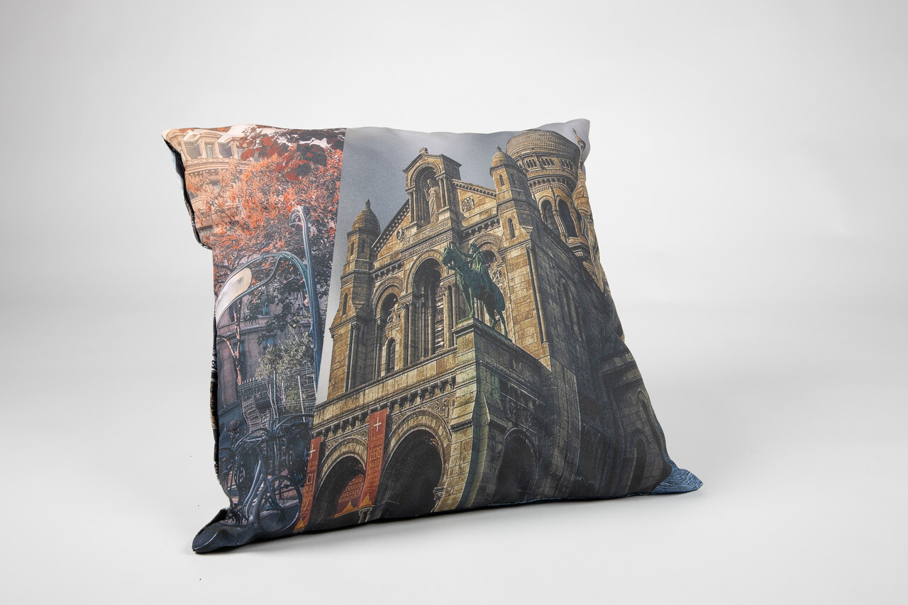 Textirieur Sierkussen Steden Textirieur Sierkussen Steden