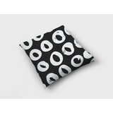 Textirieur Sierkussen zwart wit Textirieur Sierkussen zwart wit