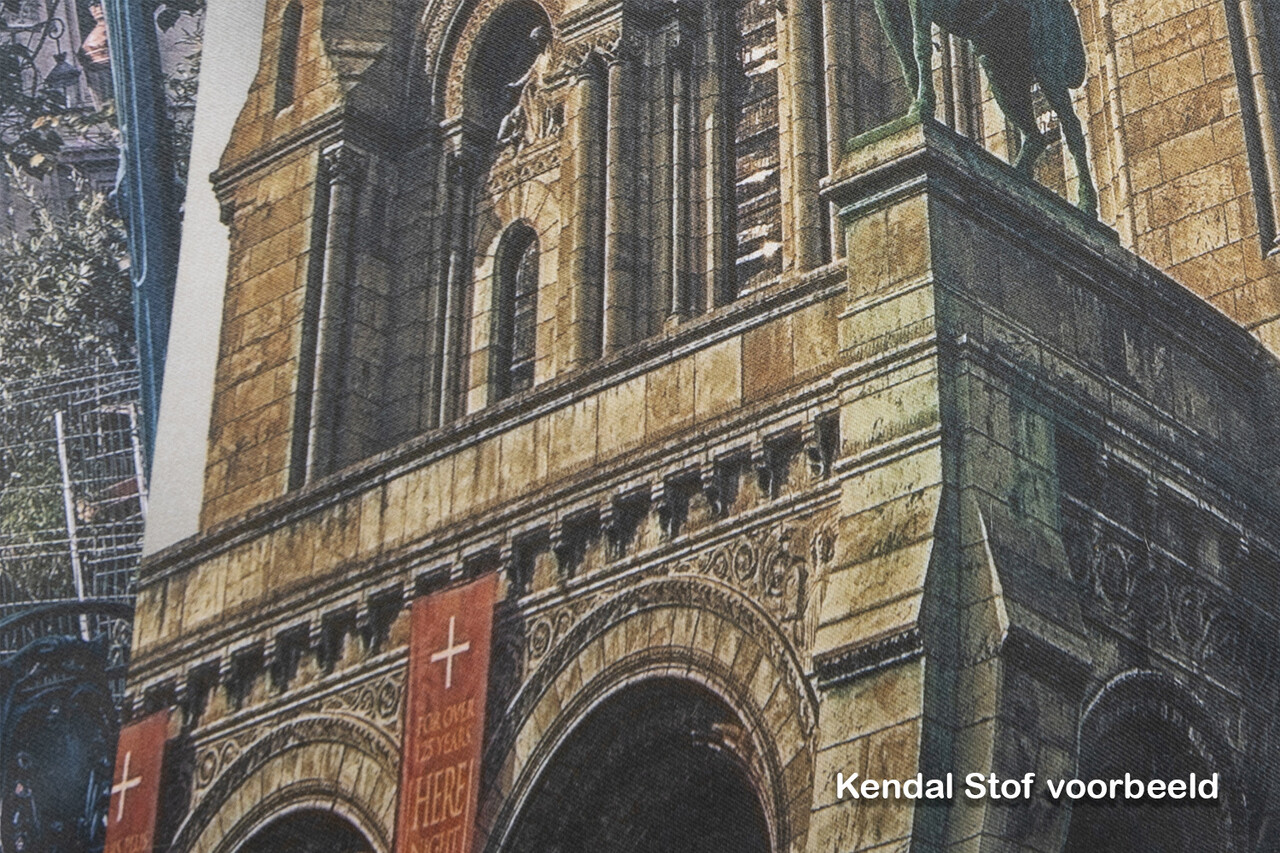 Textirieur Sierkussen roze witte streep Textirieur Sierkussen roze witte streep