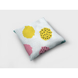 Textirieur Sierkussen grijs met ronde vlekken Textirieur Sierkussen grijs met ronde vlekken