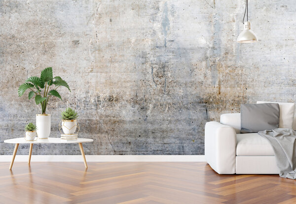 Naadloos textielbehang WalltexPro Beton look Naadloos textielbehang WalltexPro Beton look