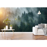 WalltexPro Bos zonnenschijn