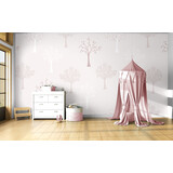 Textielbehang kinderkamer bomen Textielbehang kinderkamer bomen