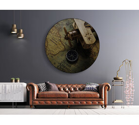 Muurcirkel wooden plane Muurcirkel wooden plane