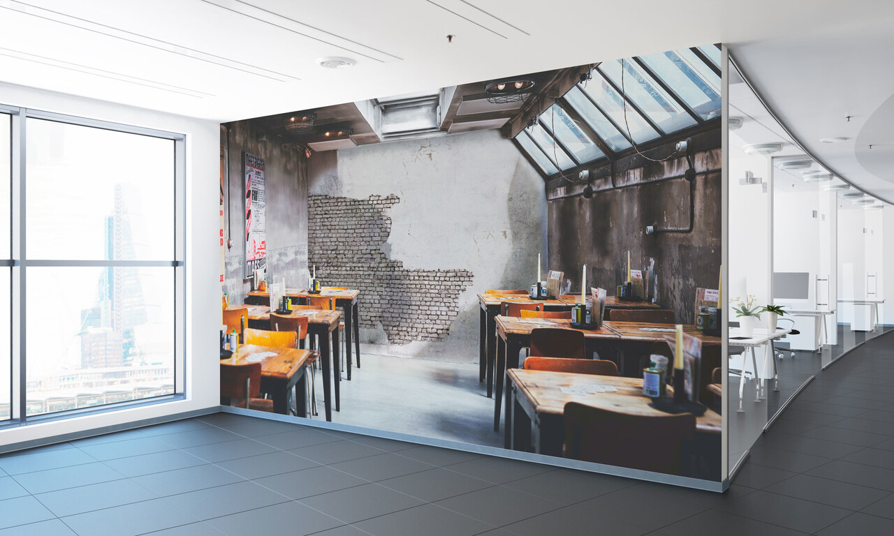 Multifunctioneel naadloos textielbehang retro school Multifunctioneel naadloos textielbehang retro school