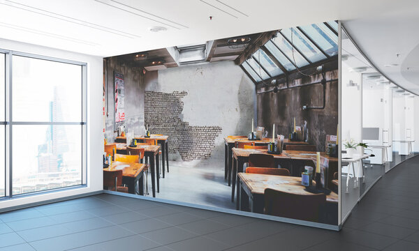 Multifunctioneel naadloos textielbehang retro school Multifunctioneel naadloos textielbehang retro school