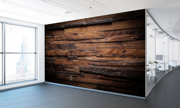 Multifunctioneel naadloos textielbehang Woodenwall Multifunctioneel naadloos textielbehang Woodenwall