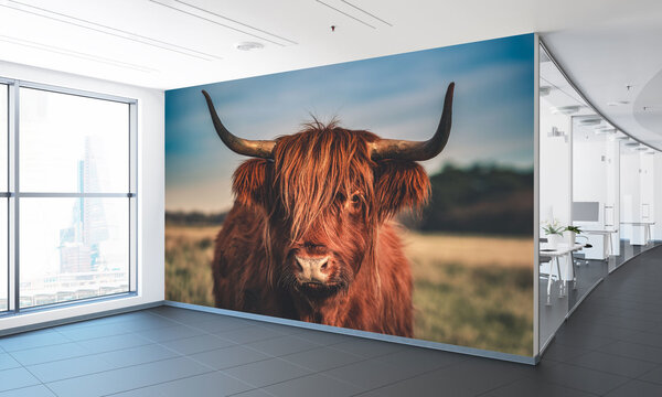 Multifunctioneel naadloos textielbehang Highlander Multifunctioneel naadloos textielbehang Highlander