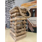 Lantaarn hout 30cm Lantaarn hout 30cm