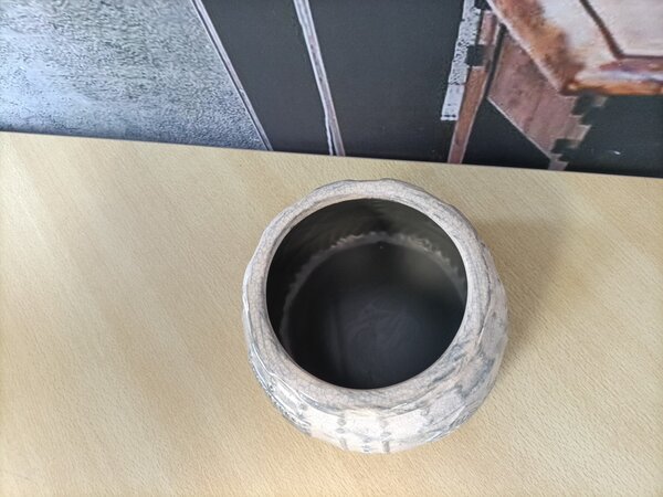 Textirieur Keramiek pot licht blauw groot Textirieur Keramiek pot licht blauw groot