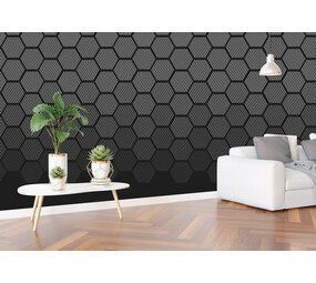 Airtex Patroon grijs Airtex Patroon grijs