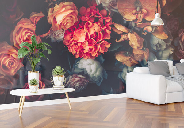 Airtex Fotobehang Bloemen Airtex Fotobehang Bloemen