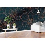 Airtex Bloemen goud Airtex Bloemen goud