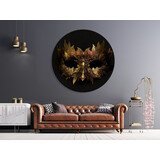 Muurcirkel Gold Mask Muurcirkel Gold Mask