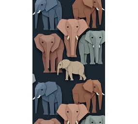 Olifanten behang Olifanten behang