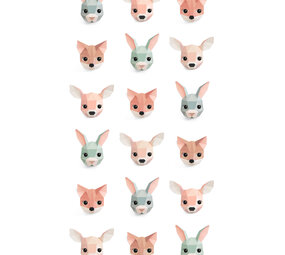 Bosdieren behang Bosdieren behang